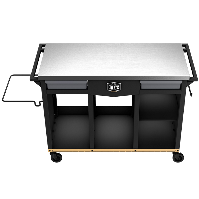 Oklahoma Joe's Workstation DLX Prep & Storage Cart