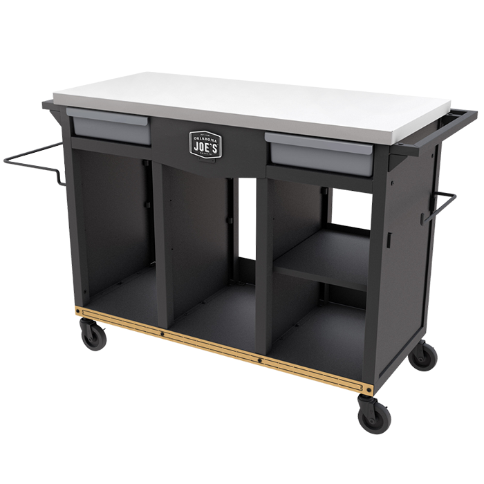 Oklahoma Joe's Workstation DLX Prep & Storage Cart