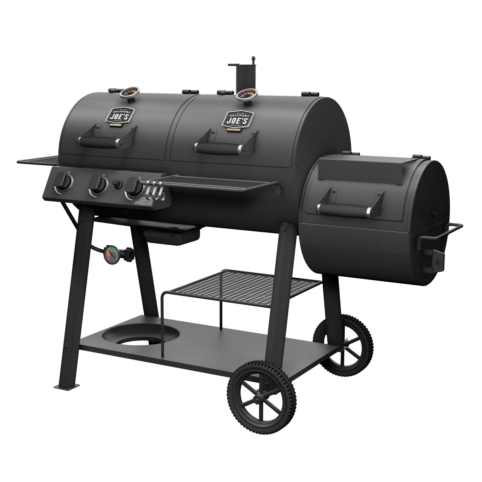 Oklahoma Joe's Canyon Combo Charcoal/Gas Smoker & Grill