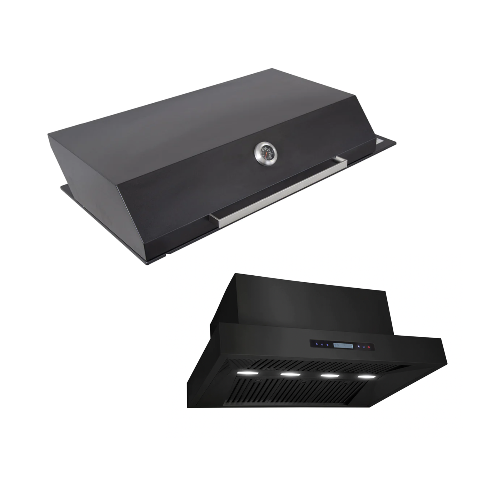 Bundle Artusi Matte Black Hood BBQ & Excelsior 1200 Rangehood