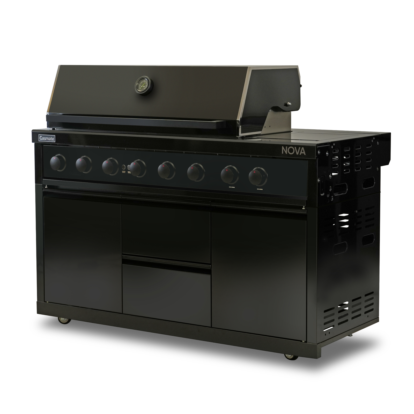 Gasmate Nova Graphite 6 Burner BBQ w/ Side Burner (MK2)