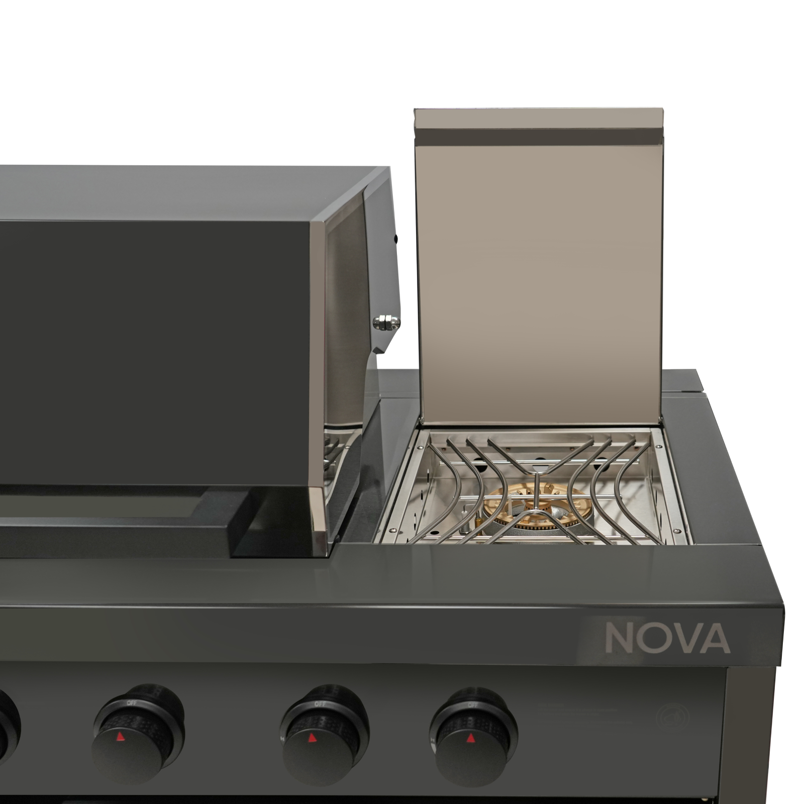 Gasmate Nova Graphite 6 Burner BBQ w/ Side Burner (MK2)