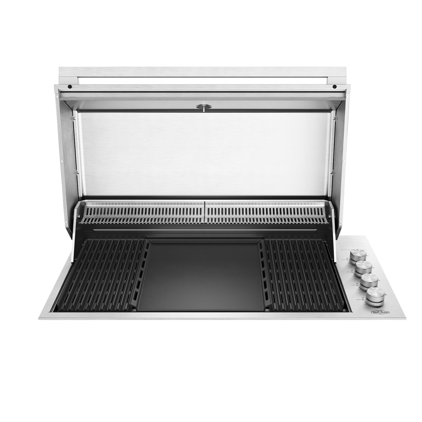 Bundle BeefEater Signature Proline 316 Stainless Steel BBQ with Hood & Quadburner & Gasmate 1 Door 108L Bar Fridge