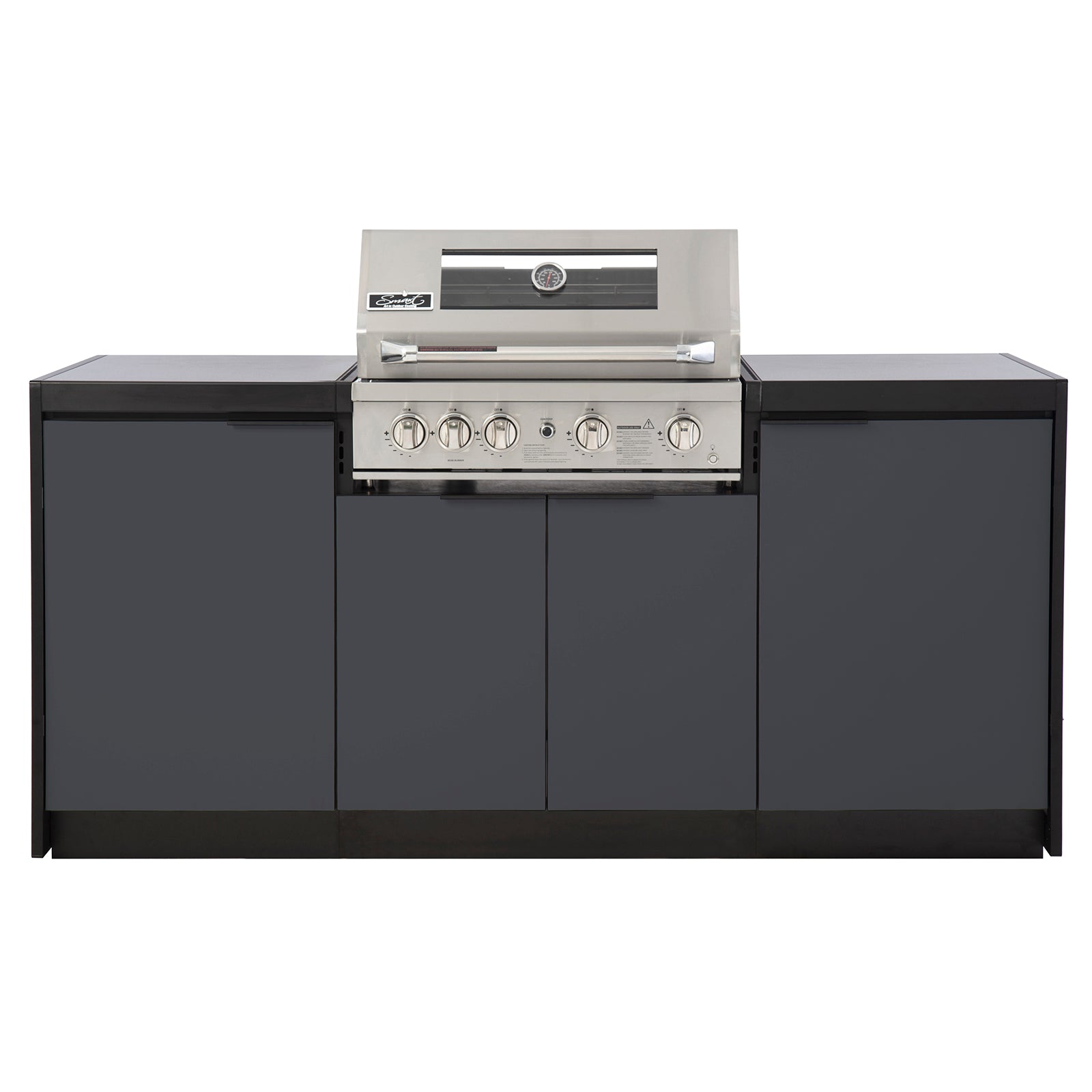 Cabinex Smart 4-Burner SS BBQ Kitchen Package - Small Size