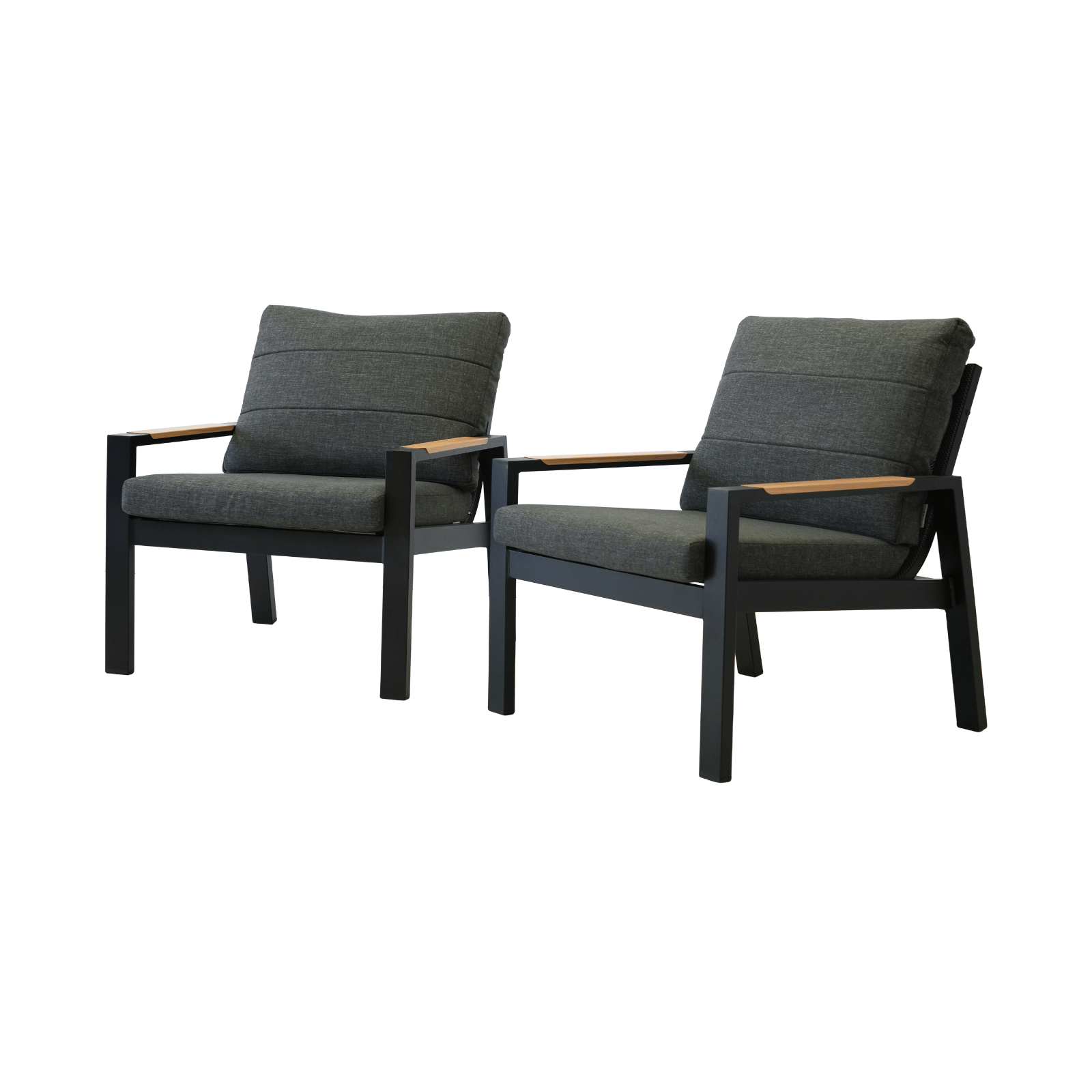 Excalibur Vienna 2 Piece Lounge Chair Set