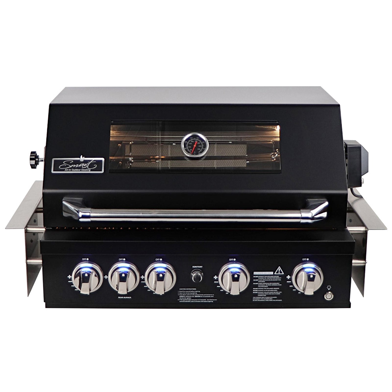 Cabinex Smart 4-Burner Black BBQ Kitchen Package - Small Size