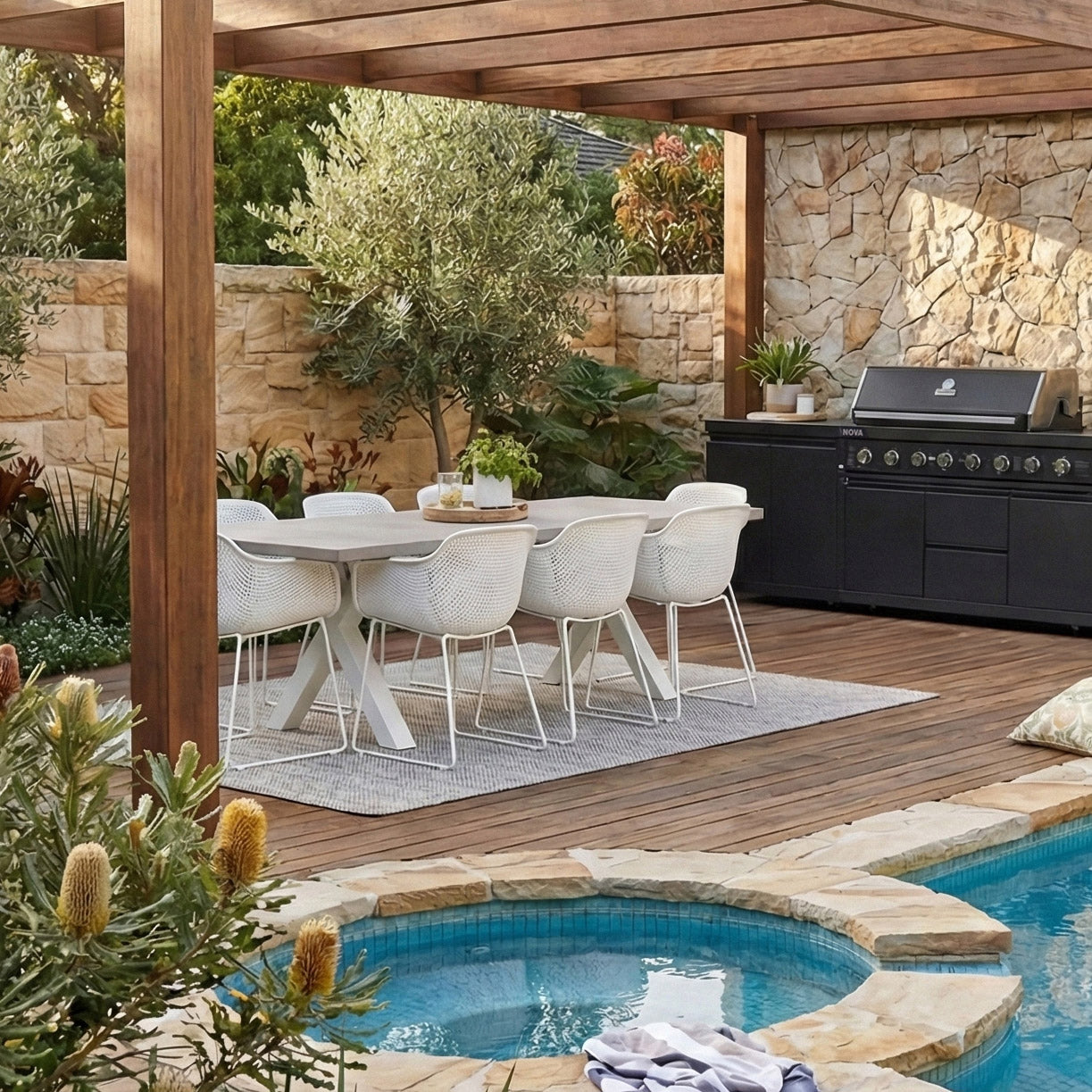 Excalibur Chelsea Dining Setting with Lilac Chairs