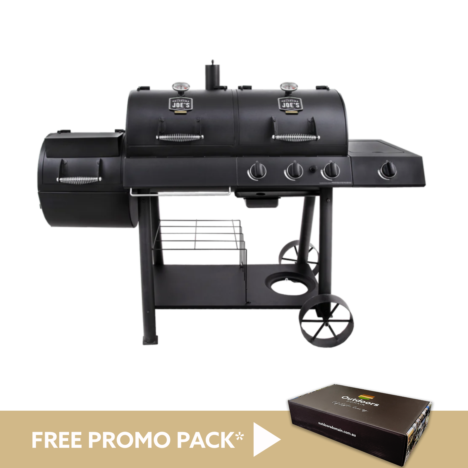 Oklahoma joe's longhorn combo grill and smoker reviews best sale