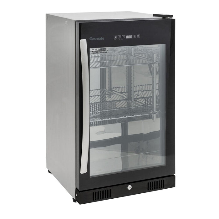 Refurbished - Gasmate Premium Glass Door 118L Bar Fridge