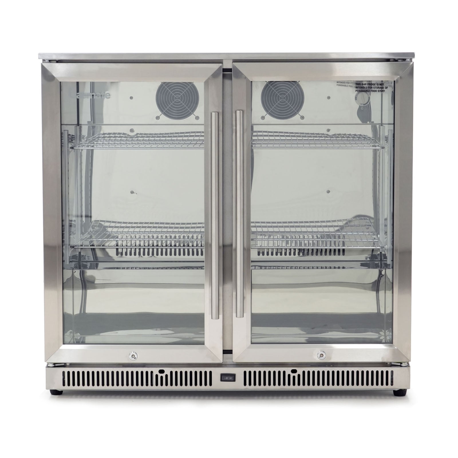 Bundle BeefEater Signature Proline 316 Stainless Steel BBQ with Hood & Quadburner & Gasmate 2 Door 208L Bar Fridge
