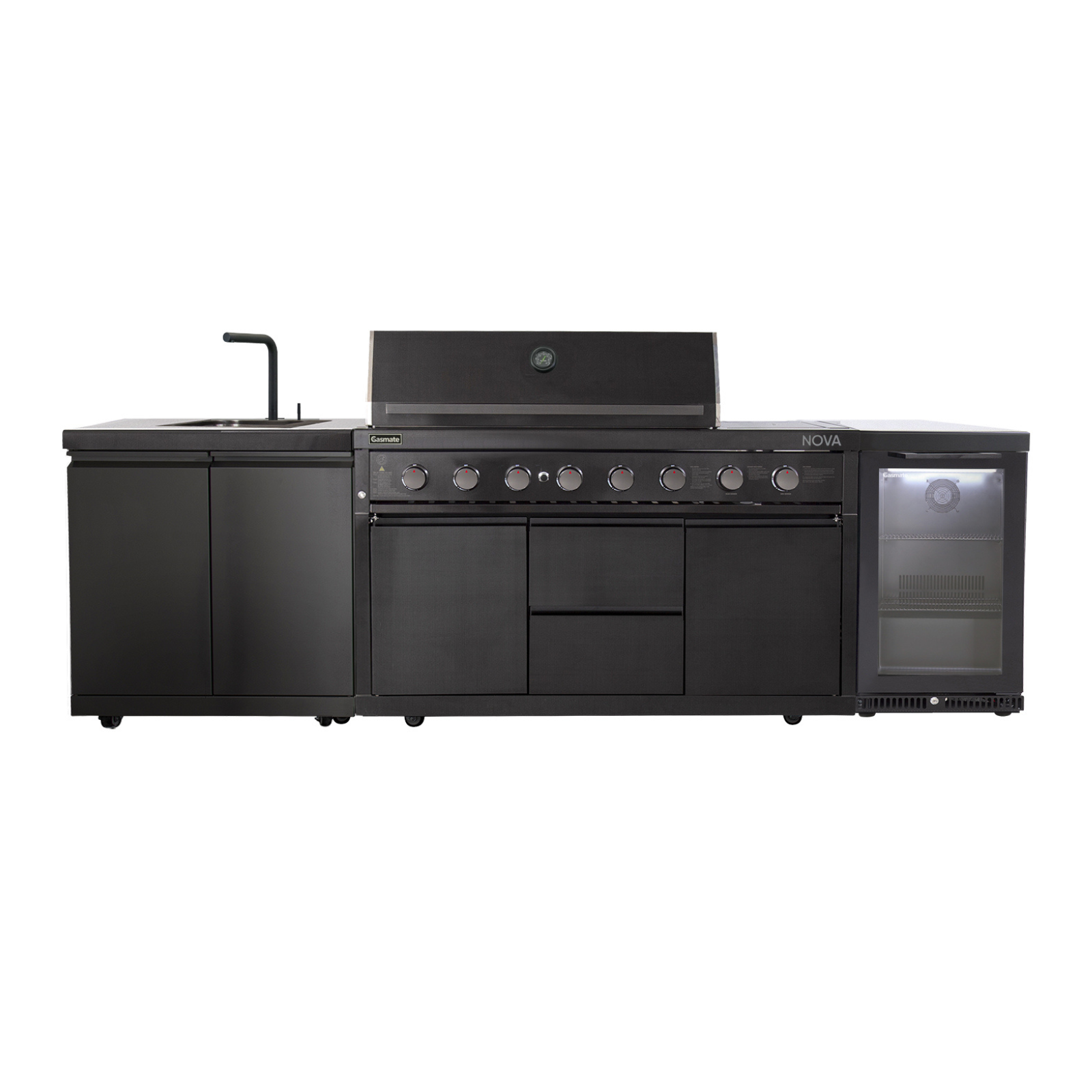 Gasmate Nova Graphite MK2 6-Burner BBQ Kitchen Package 3