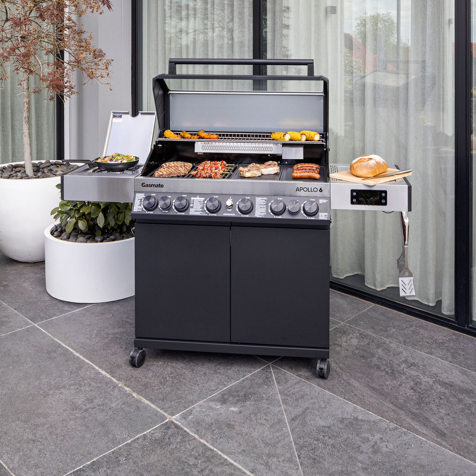 Gasmate Apollo 6-Burner BBQ
