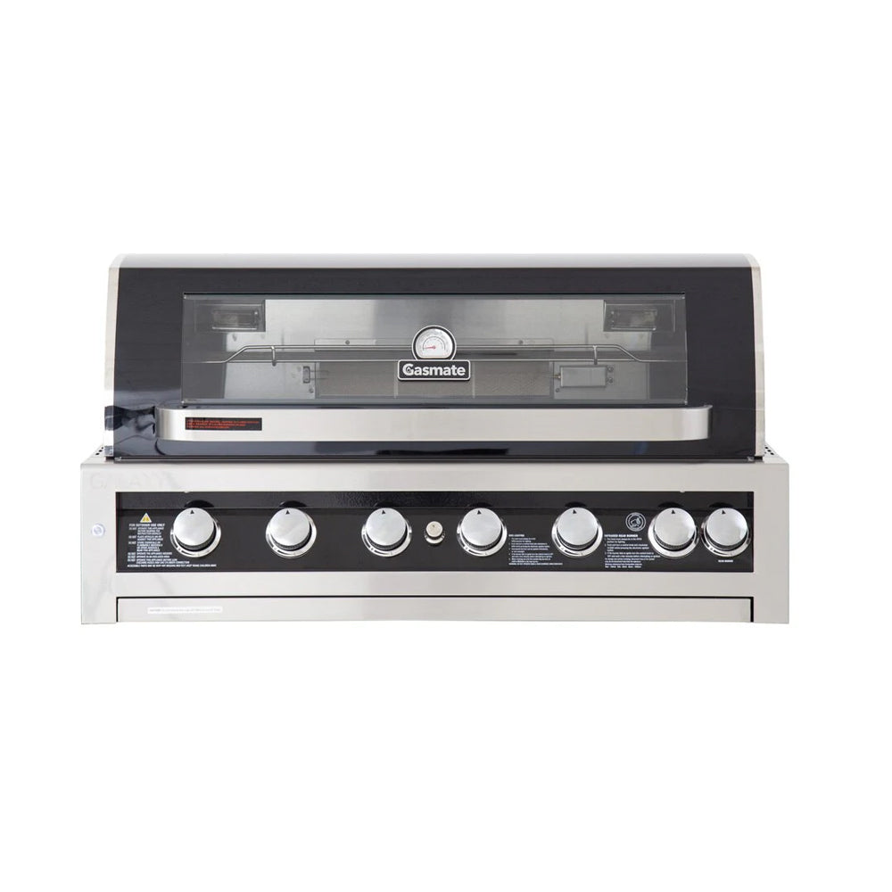 Gasmate Galaxy Black Classic 6 Burner Built-In BBQ