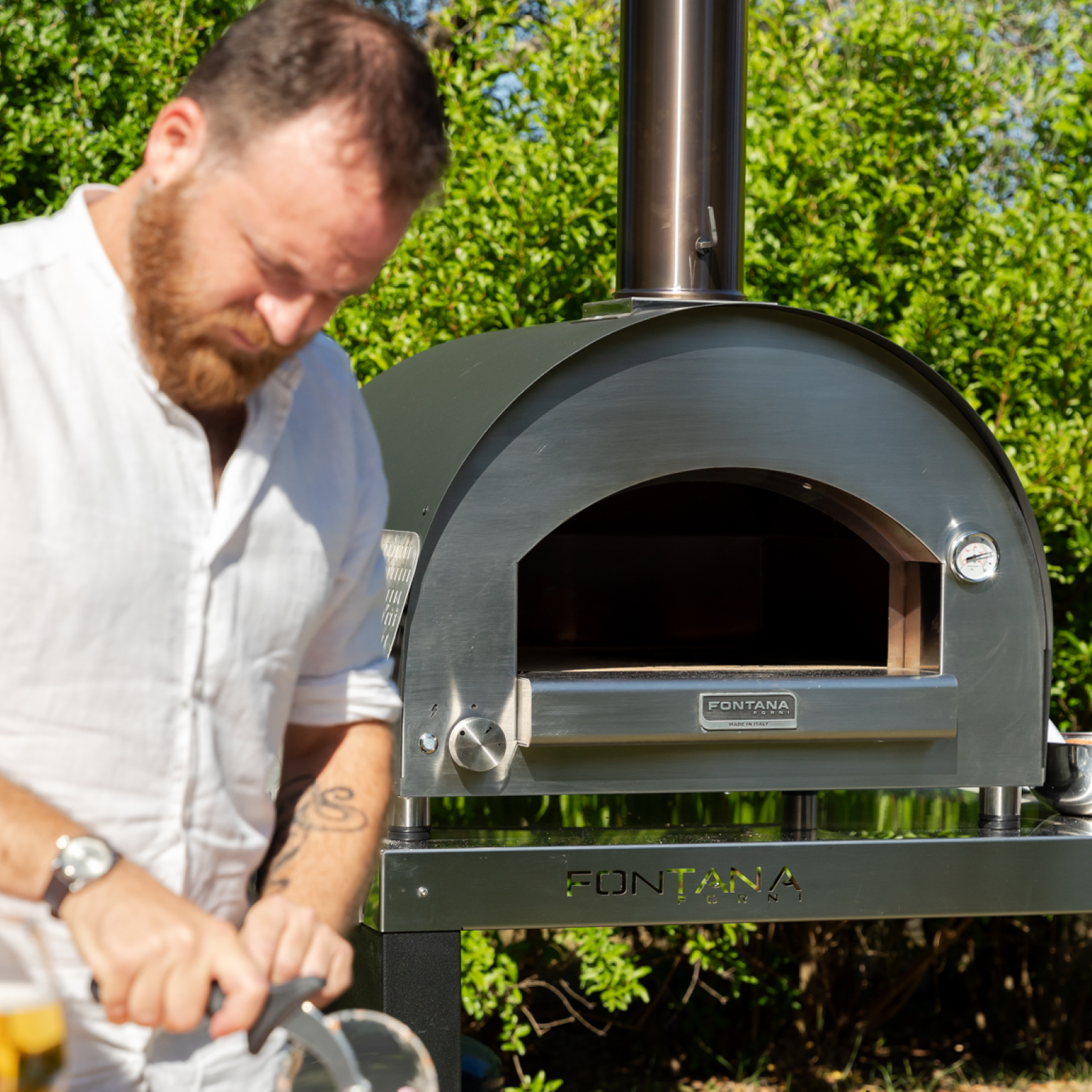 Fontana Margherita Hybrid (Gas & Wood) Pizza Oven