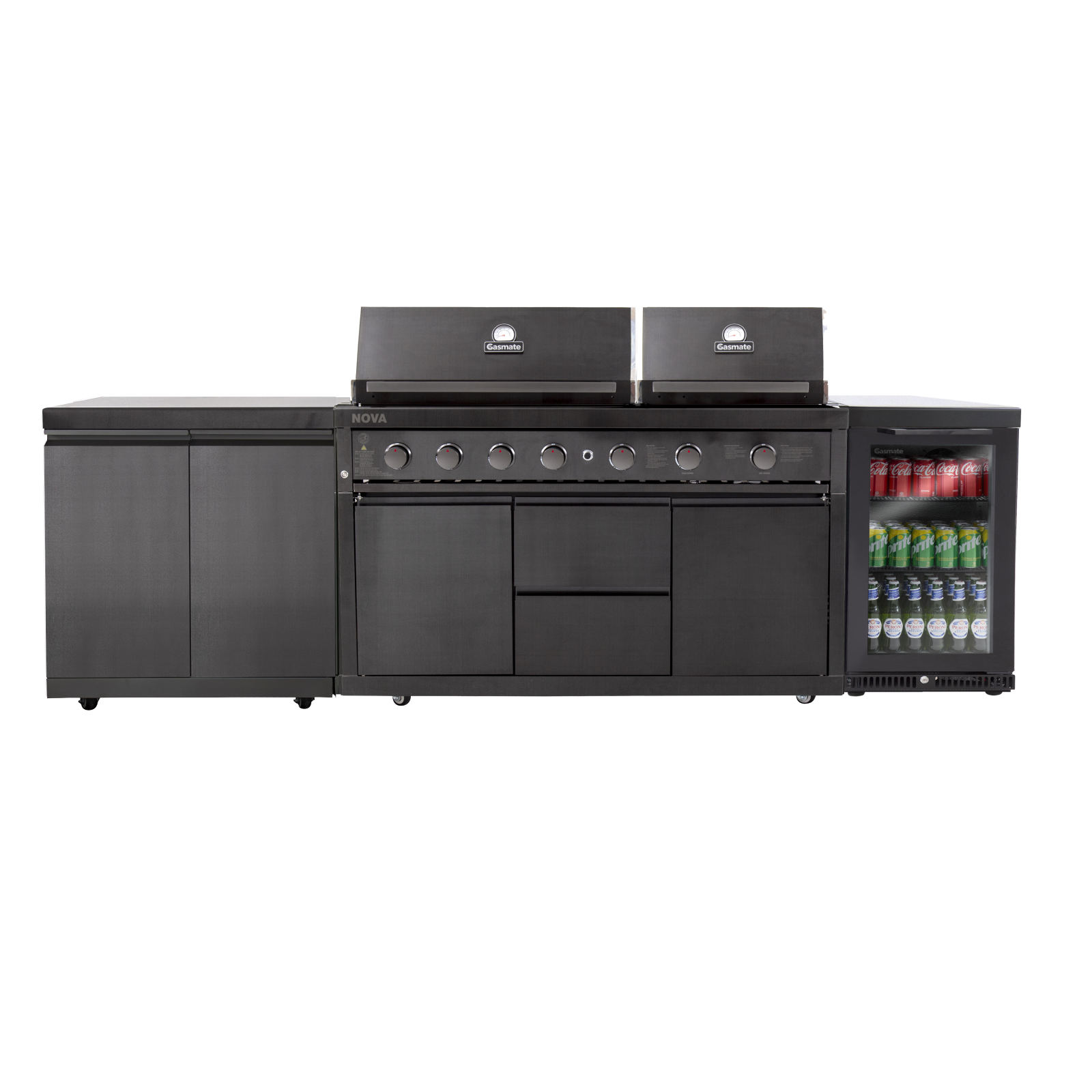Gasmate Nova Twin Hood 6-Burner BBQ Kitchen Package 4