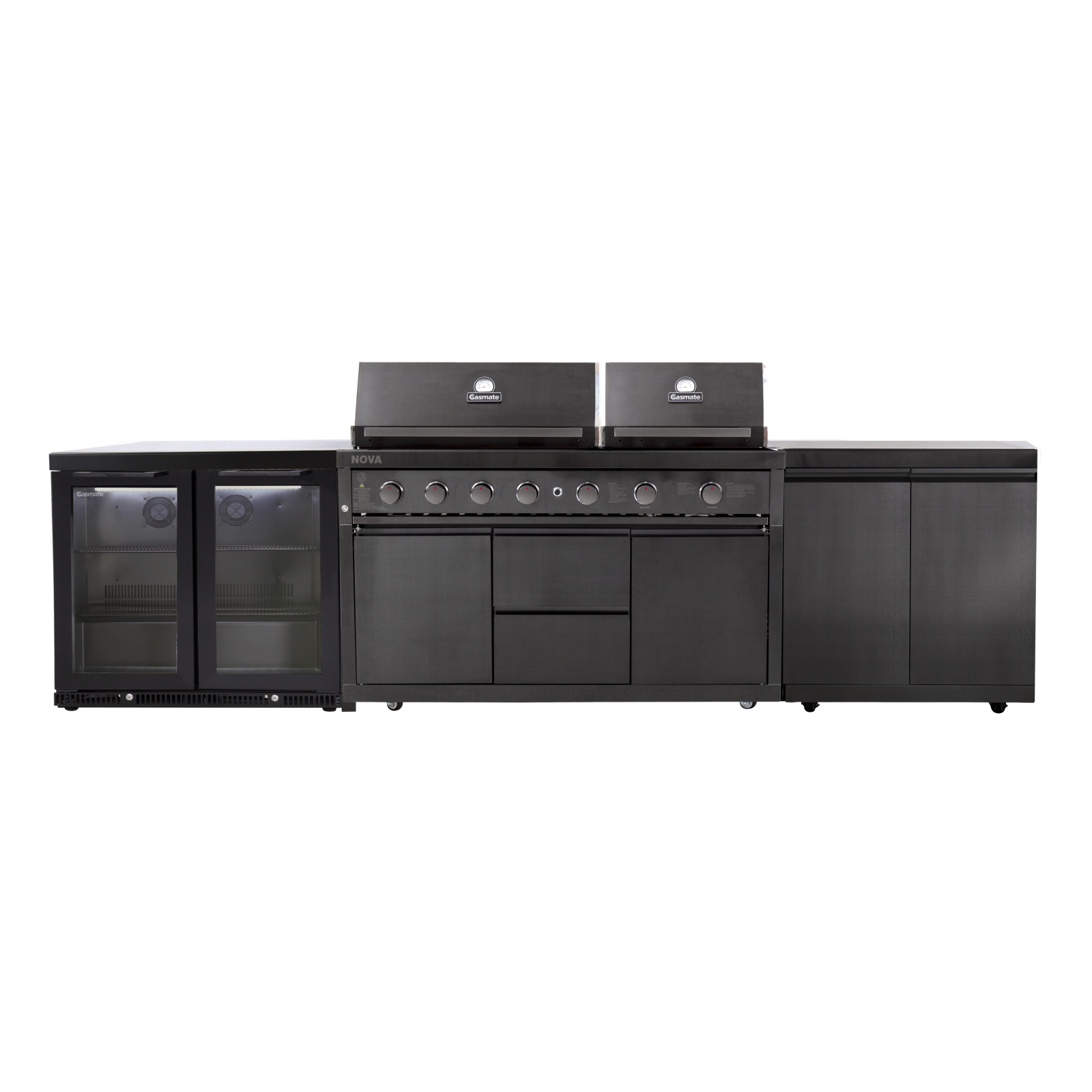 Gasmate Nova Twin Hood 6-Burner BBQ Kitchen Package 5