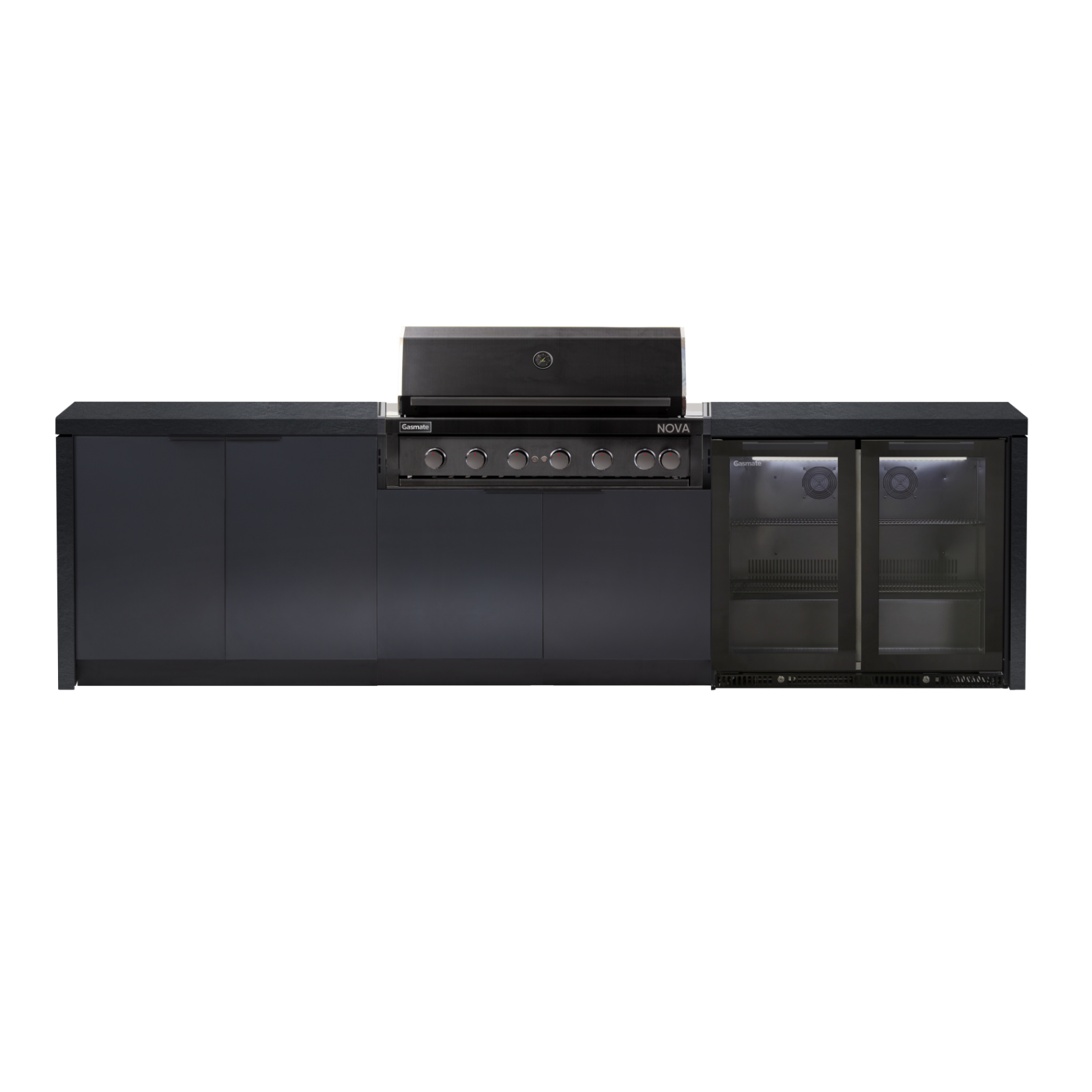 Cabinex Nova (Classic) MK2 6 Burner Outdoor Kitchen Package with Porcelain Benchtop