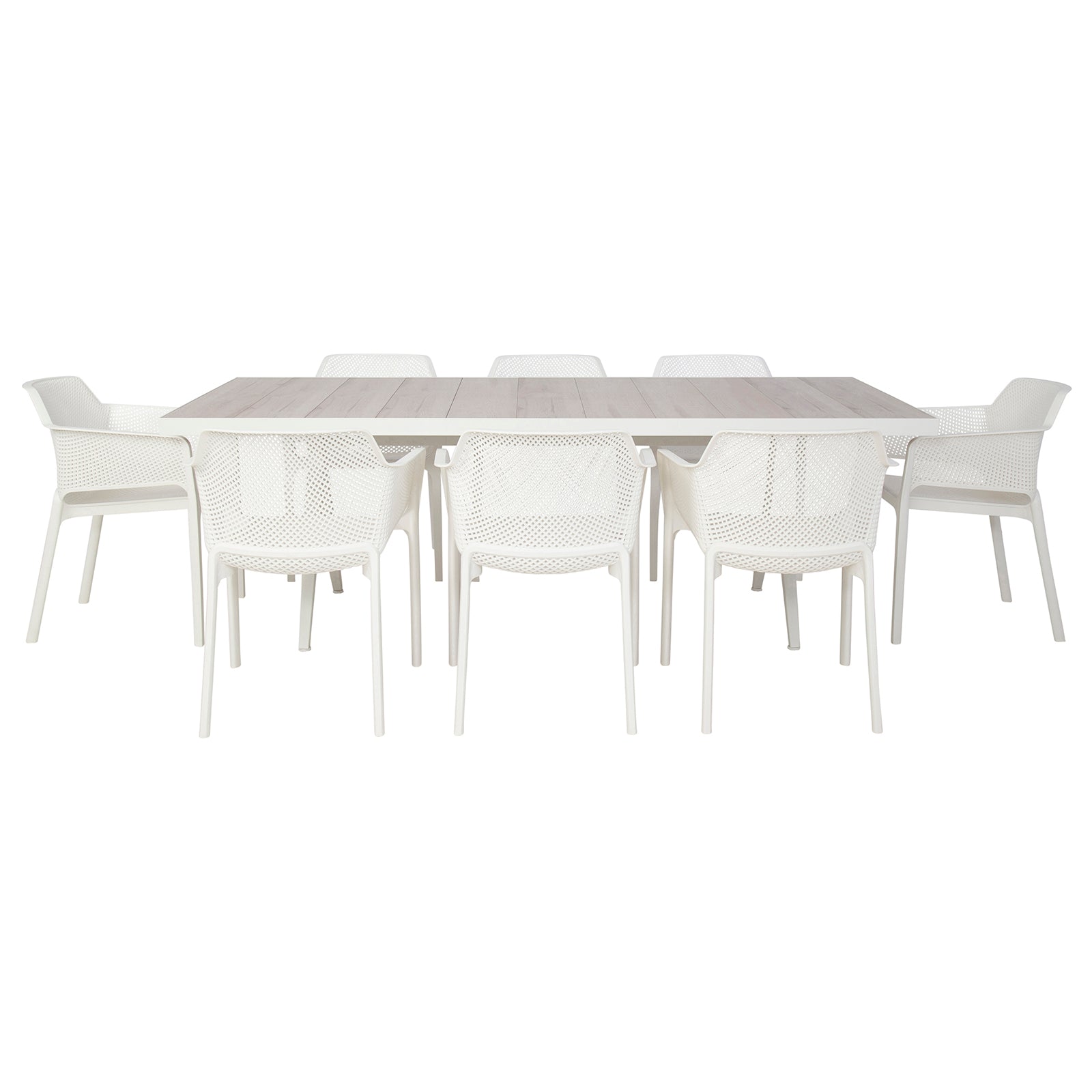 Excalibur Serenity Dining Table with Bailey Chairs
