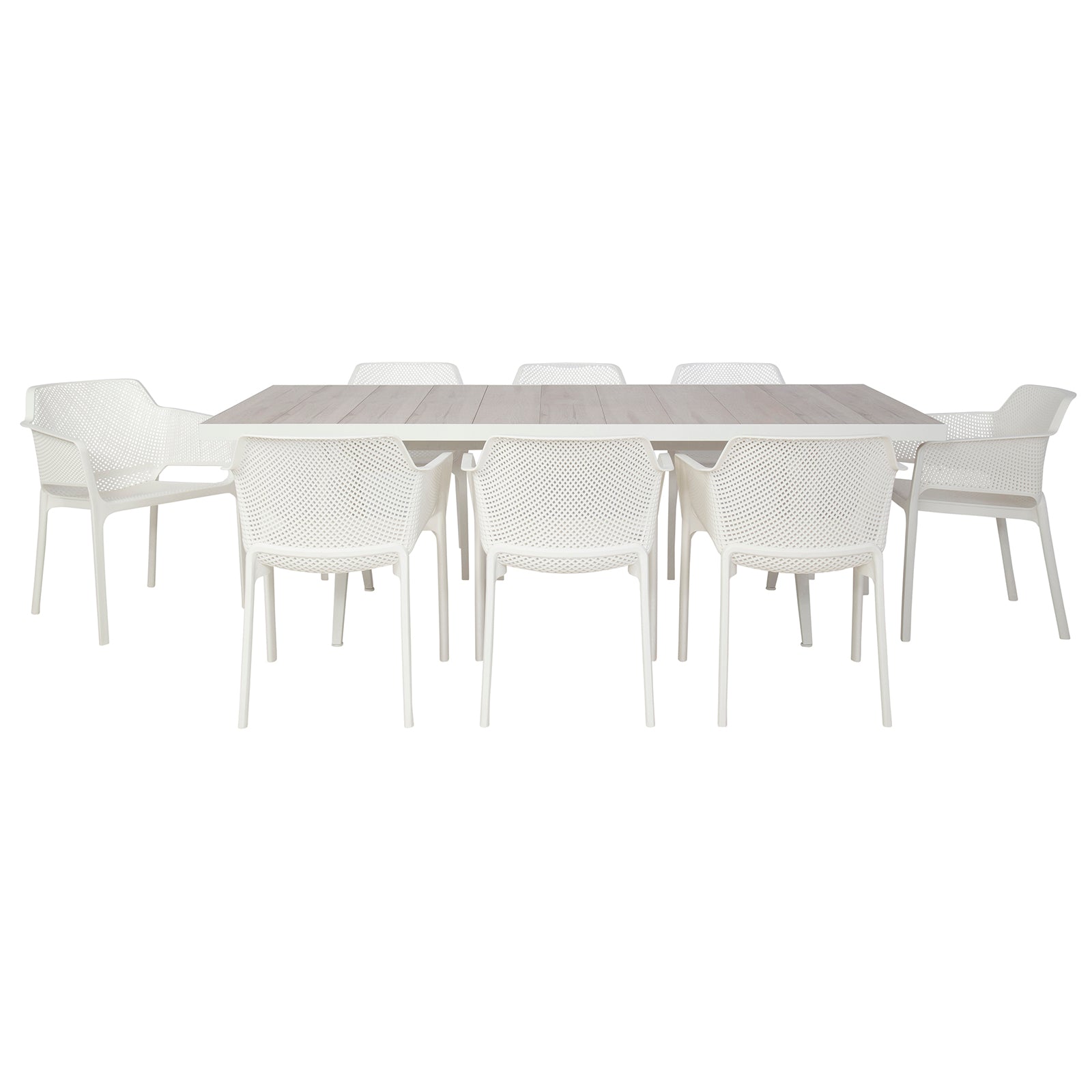 Excalibur Serenity Dining Table with Bailey Chairs