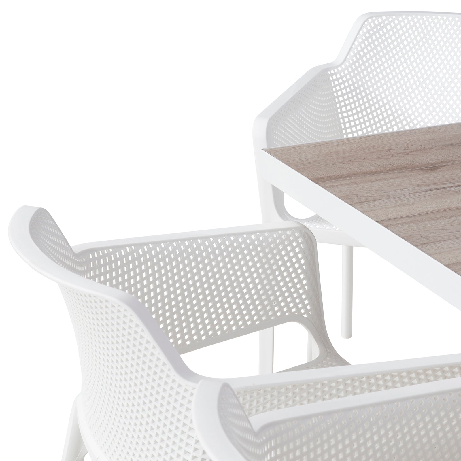 Excalibur Serenity Dining Table with Bailey Chairs