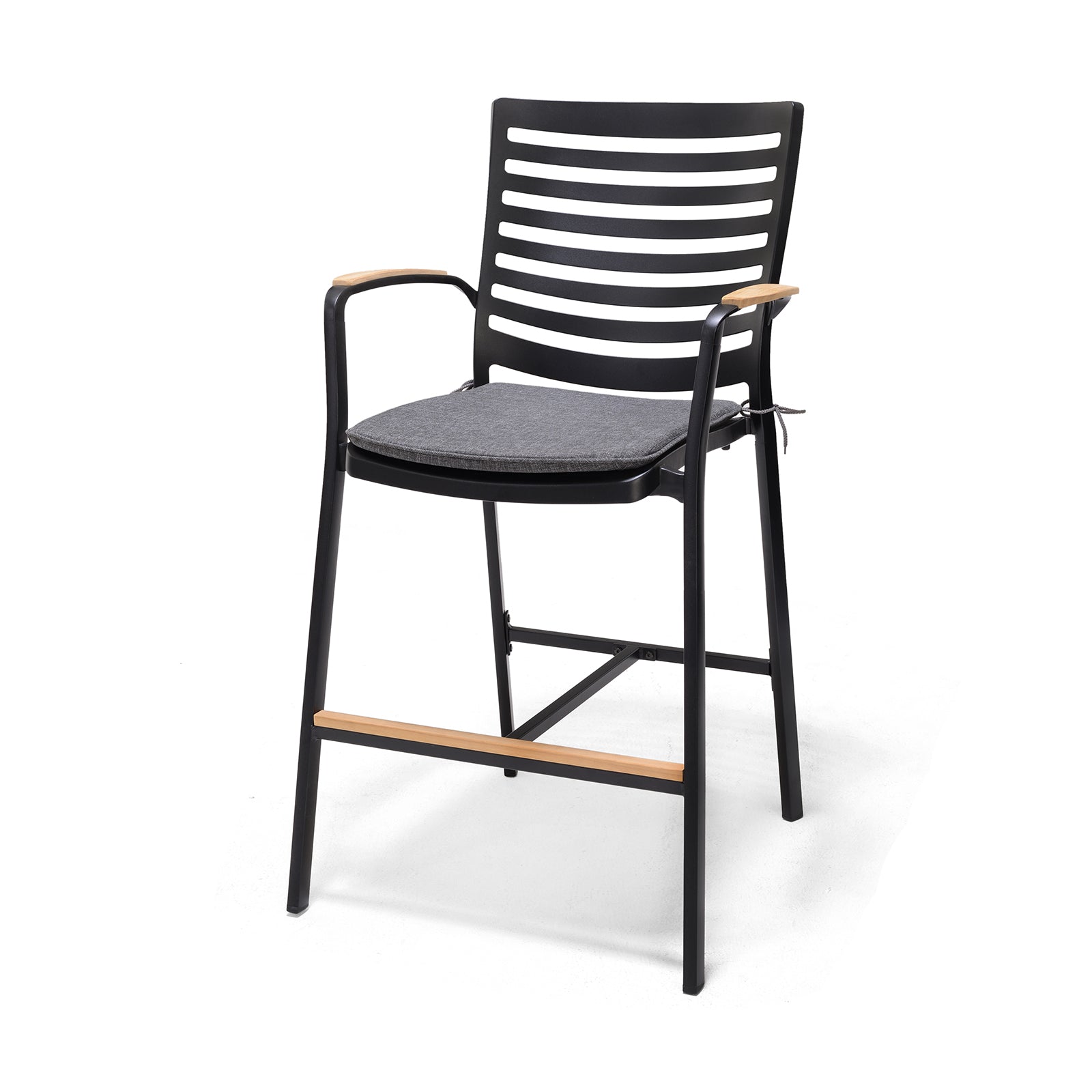 Excalibur Monico Outdoor Bar Setting with 4 Bar Chairs