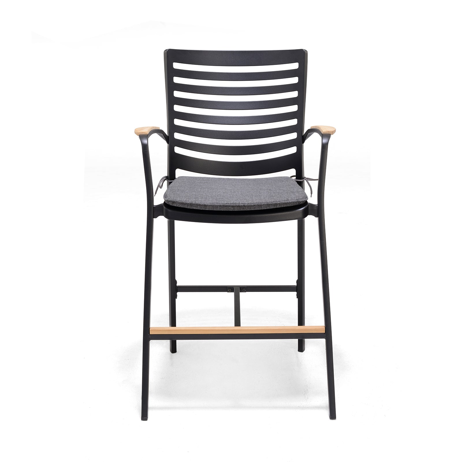 Excalibur Monico Outdoor Bar Setting with 4 Bar Chairs