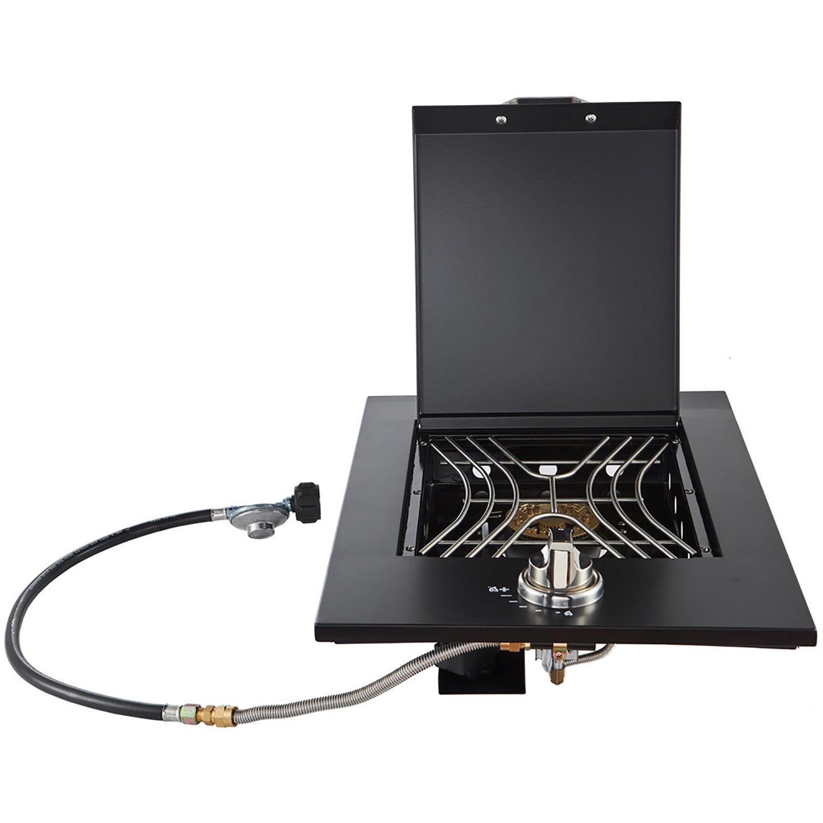 Sirius Drop-In Gas Side Burner - Black