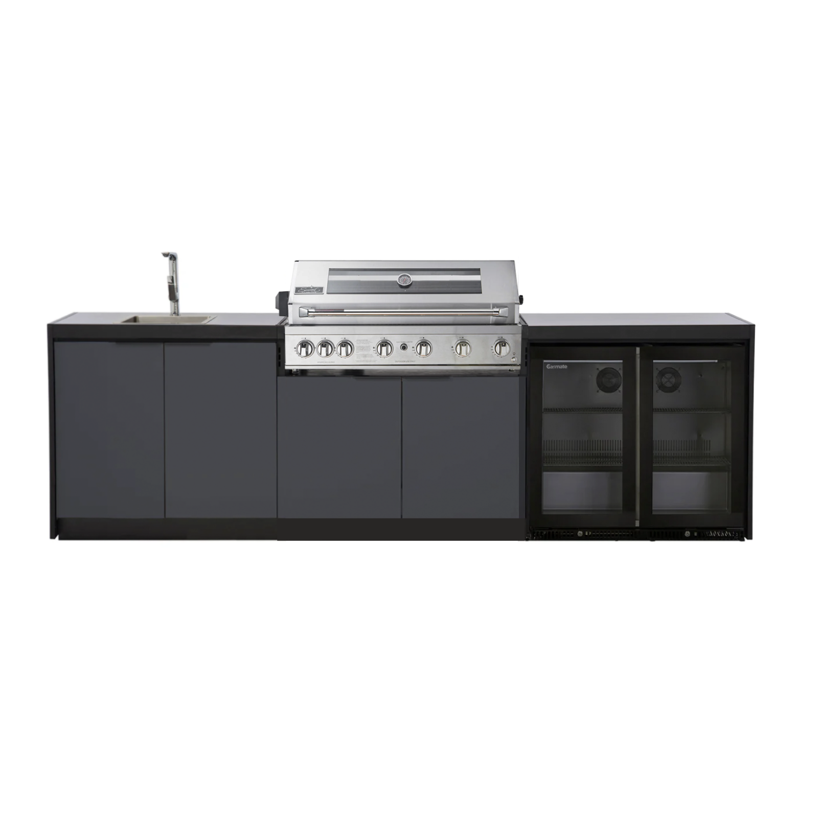 Cabinex Smart 6-Burner SS BBQ Kitchen Package - Large Size