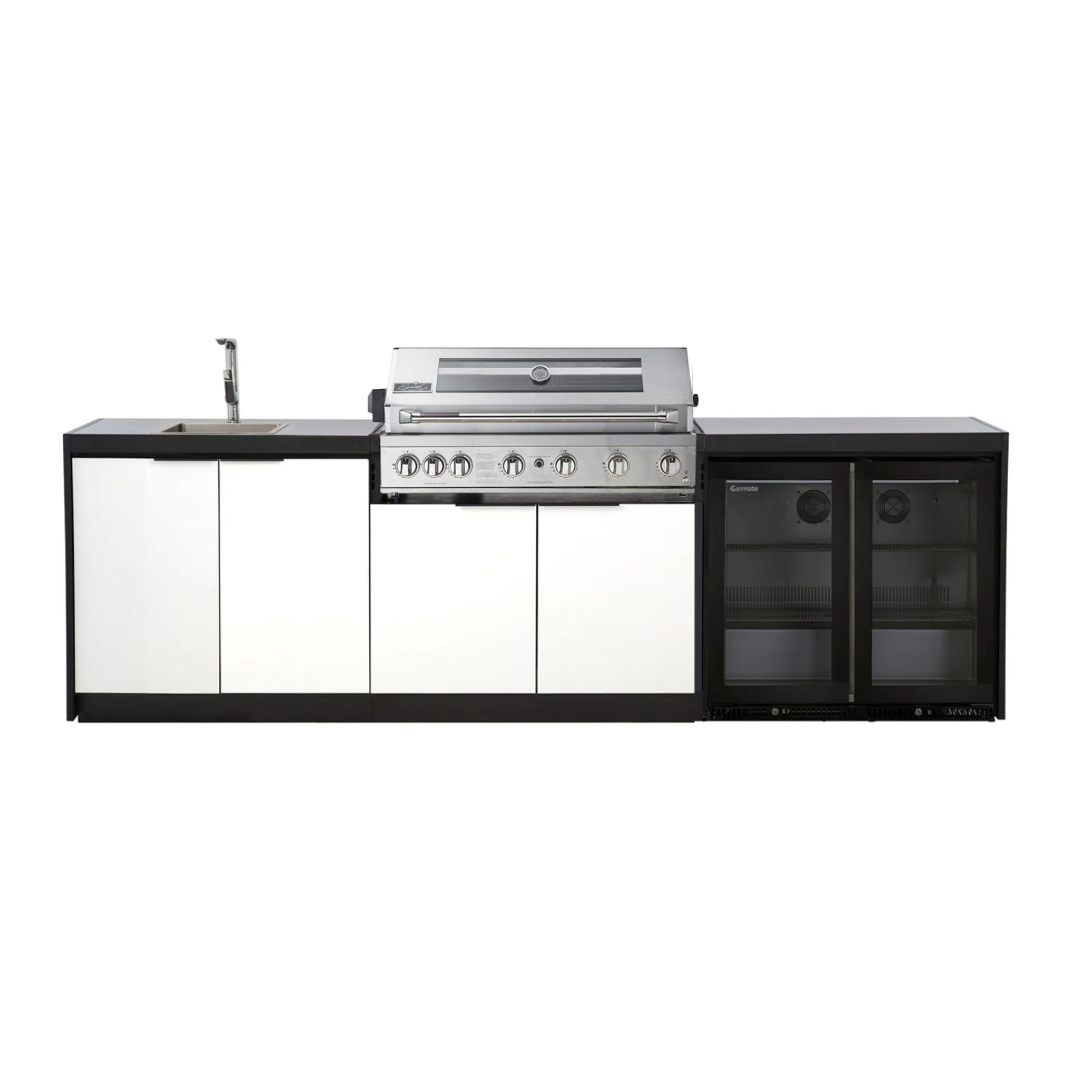 Cabinex Smart 6-Burner SS BBQ Kitchen Package - Large Size