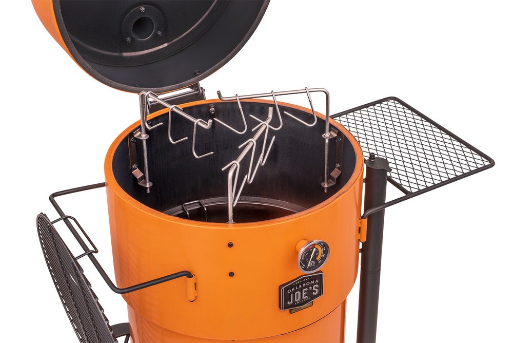 Oklahoma Joe's Bronco Pro Drum Smoker - Orange