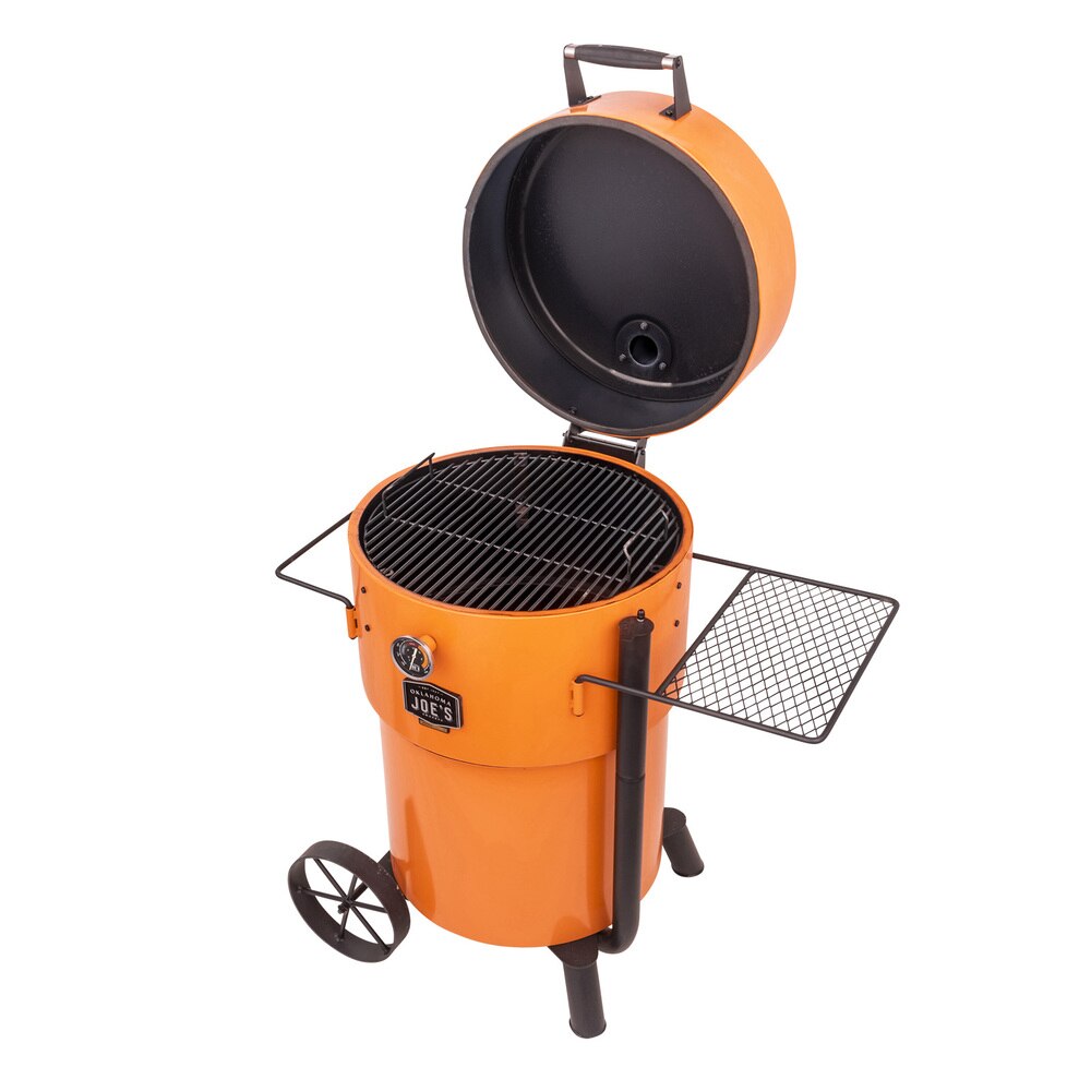 Oklahoma Joe's Bronco Pro Drum Smoker - Orange
