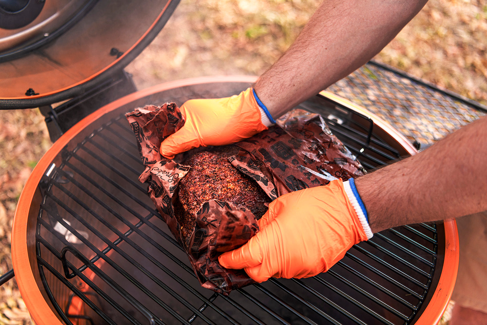 Oklahoma Joe's Bronco Pro Drum Smoker - Orange