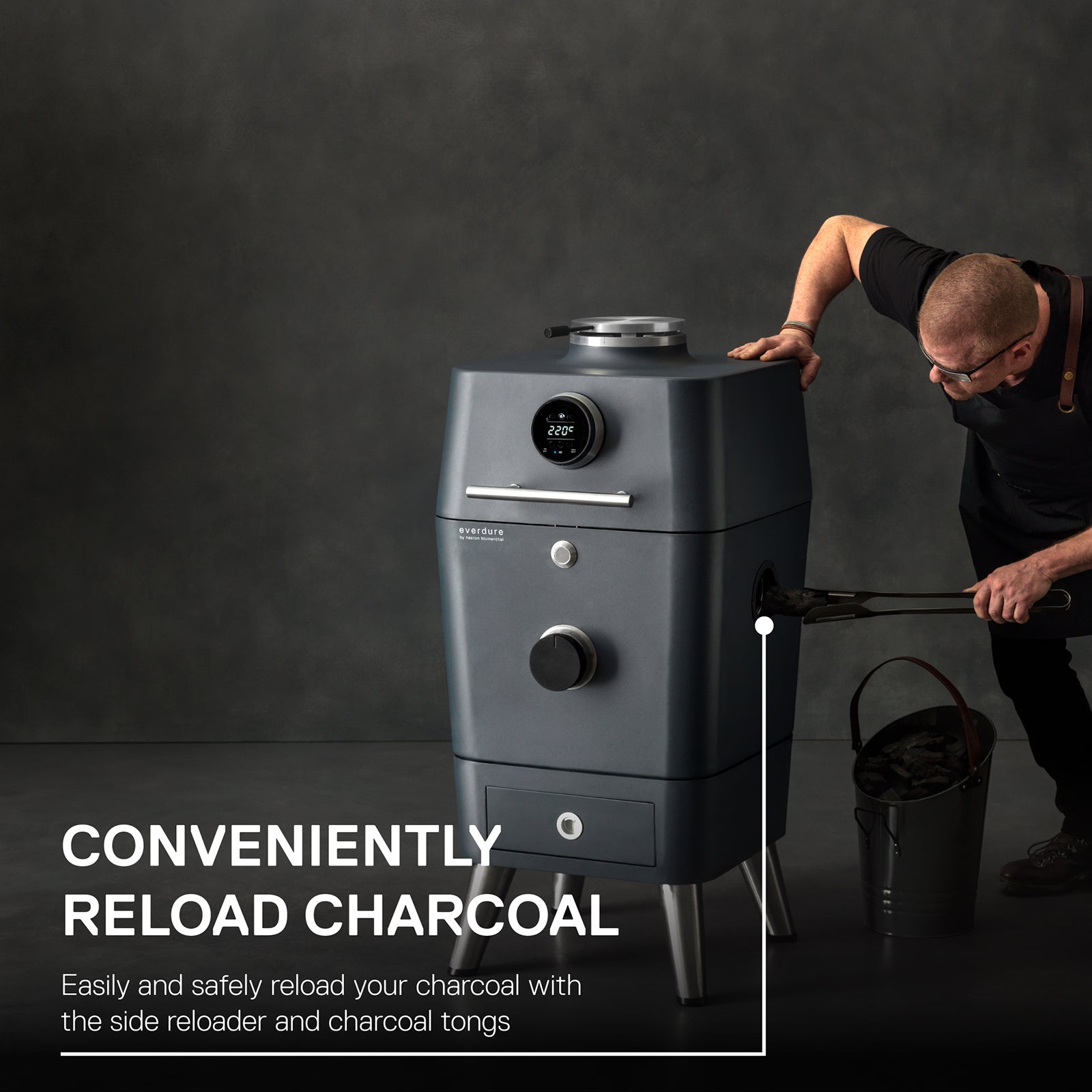 Everdure 4K Electric Ignition Charcoal BBQ