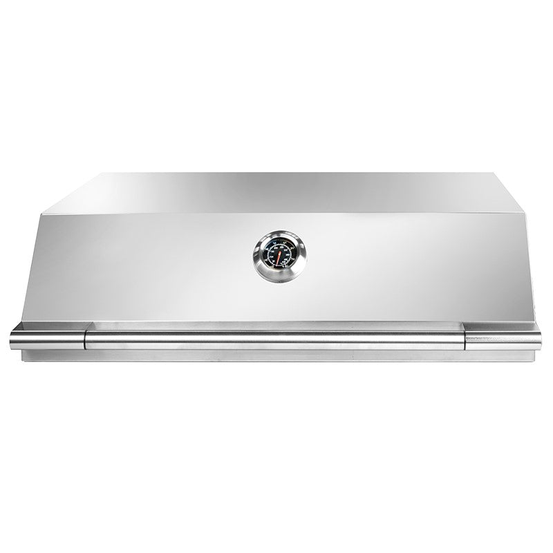Artusi 60cm 2-Burner 316-Grade Stainless Steel Built In BBQ with Hood