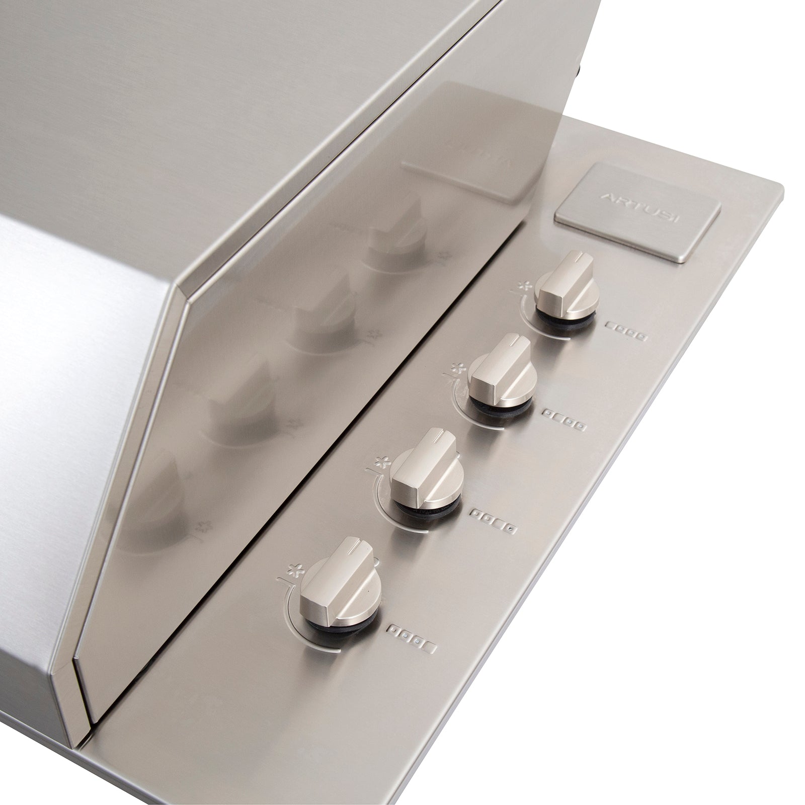 Artusi 4 Burner Built-in Barbeque with 316 Stainless Steel Roasting Hood