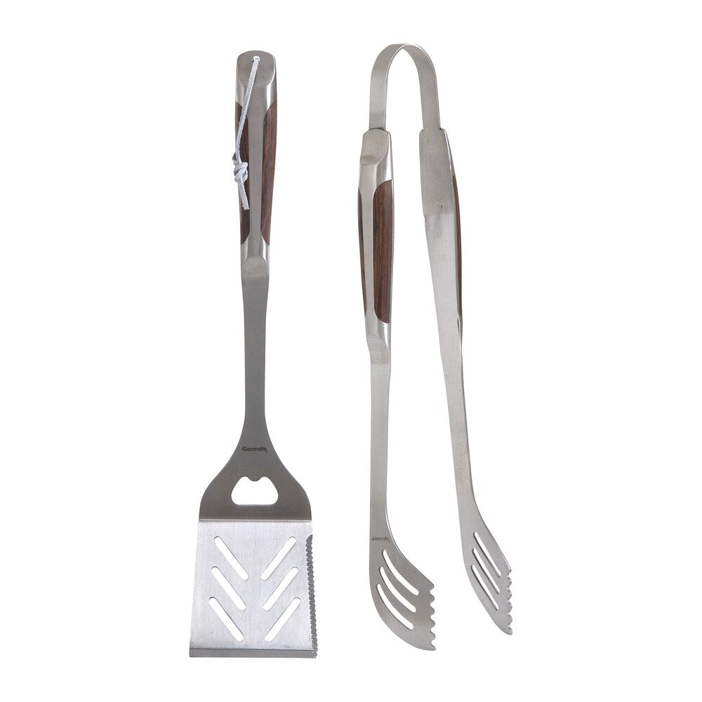 Gasmate Deluxe 2 Piece BBQ Tool Kit