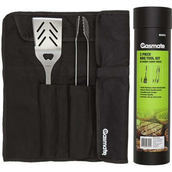 Gasmate Deluxe 2 Piece BBQ Tool Kit