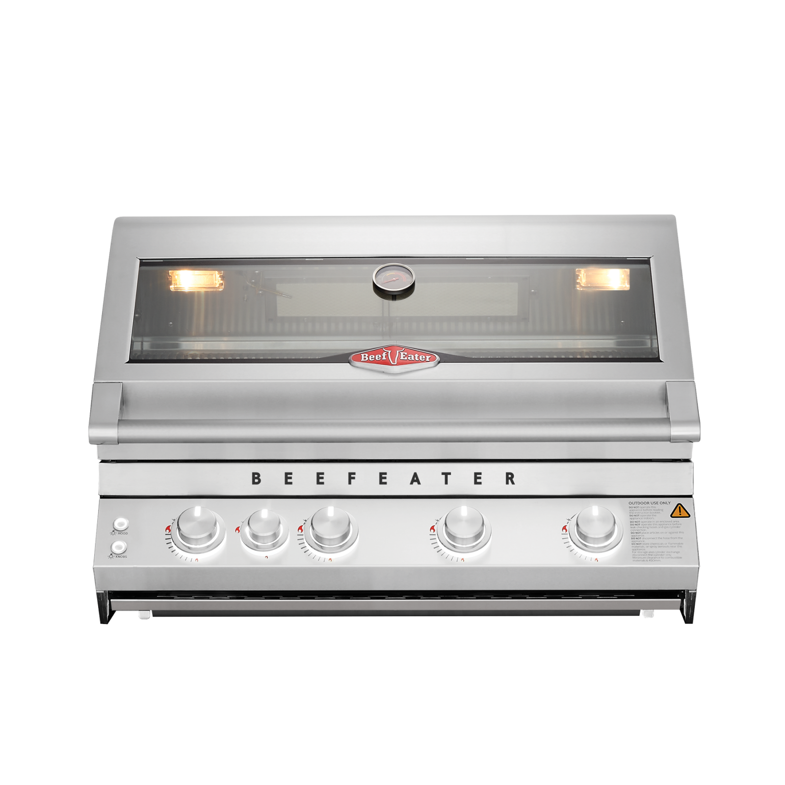BeefEater 7000 Premium 4 Burner Built-in BBQ with Flame Failure