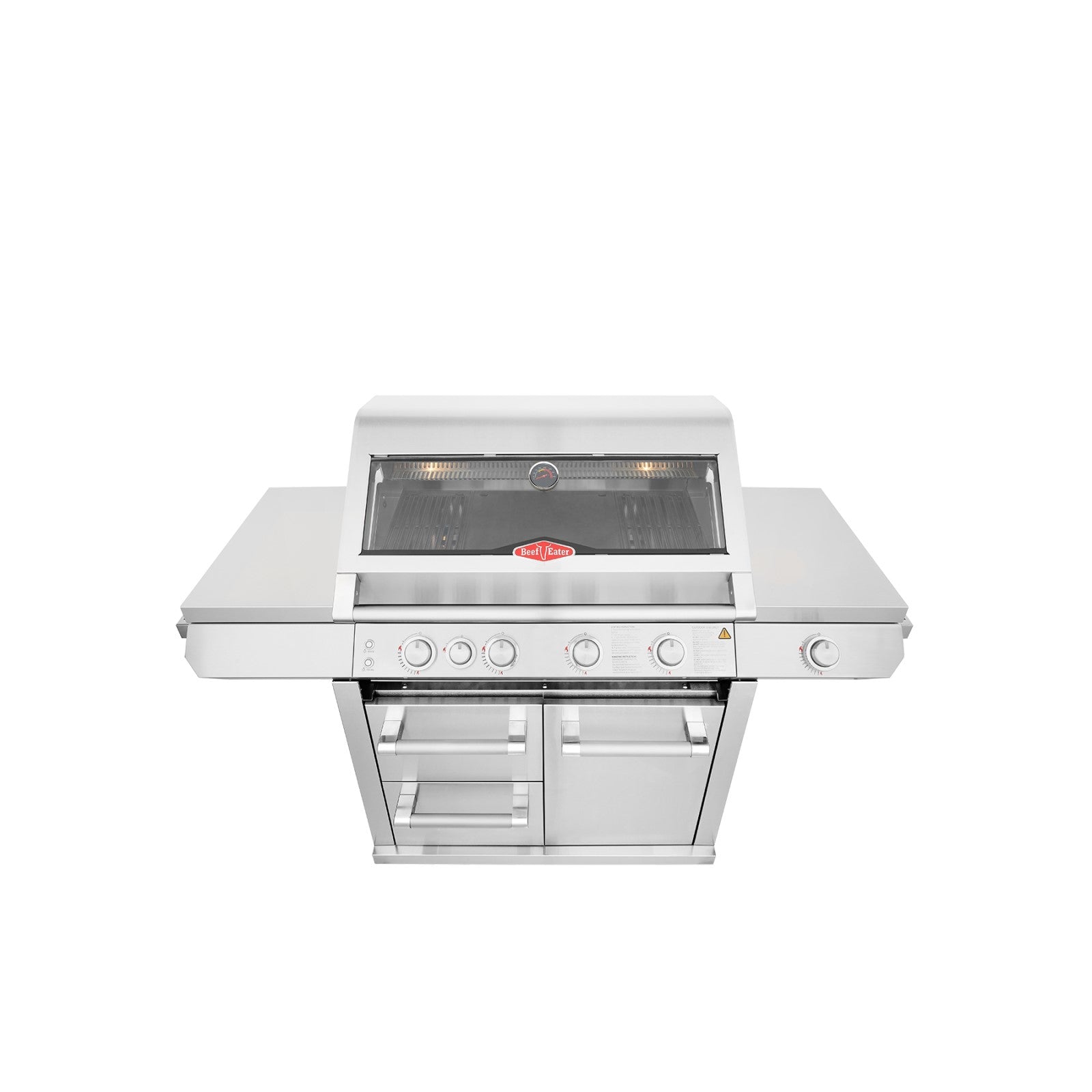 BeefEater 7000 Premium 4 Burner BBQ, Side Burner & Trolley