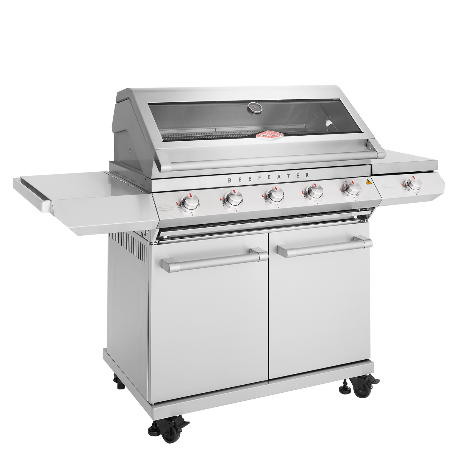 BeefEater 7000 Classic 5 Burner BBQ, Side Burner & Trolley