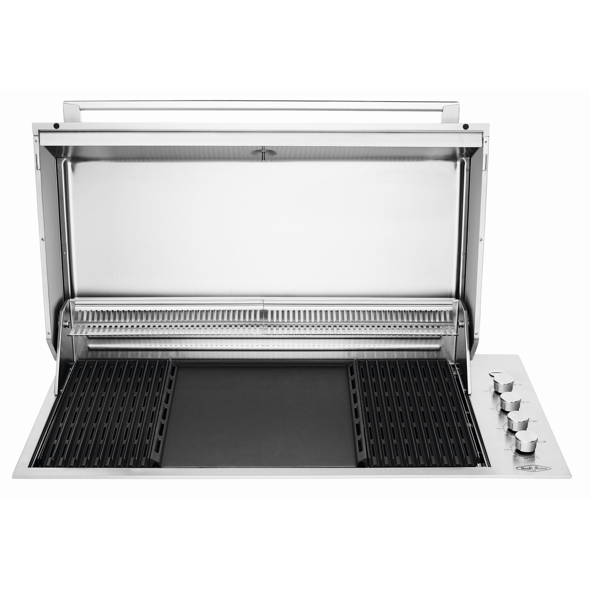 Bundle BeefEater Signature Proline BBQ with Hood & Quadburner & Gasmate 2 Door 208L Bar Fridge
