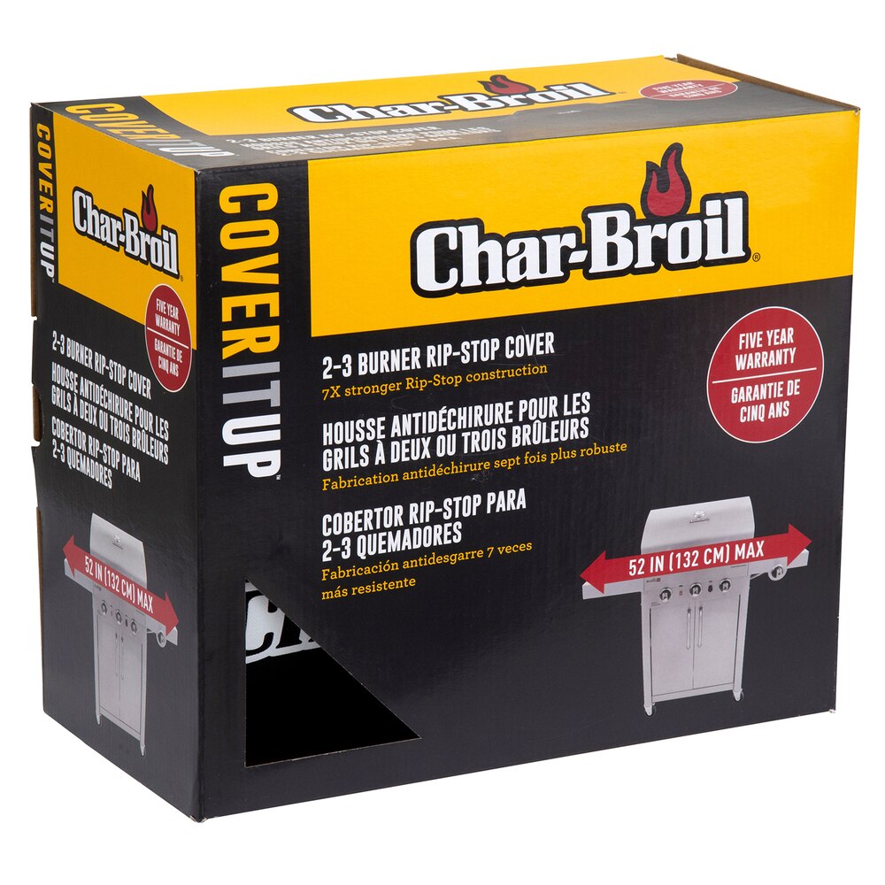 Char broil 2 top burner grill cover
