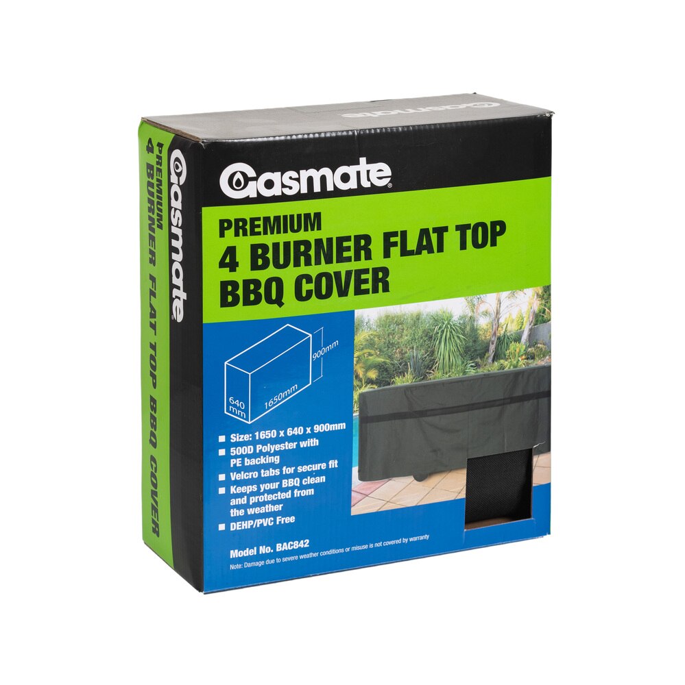 Gasmate 4 Burner Flat Top Premium BBQ Cover