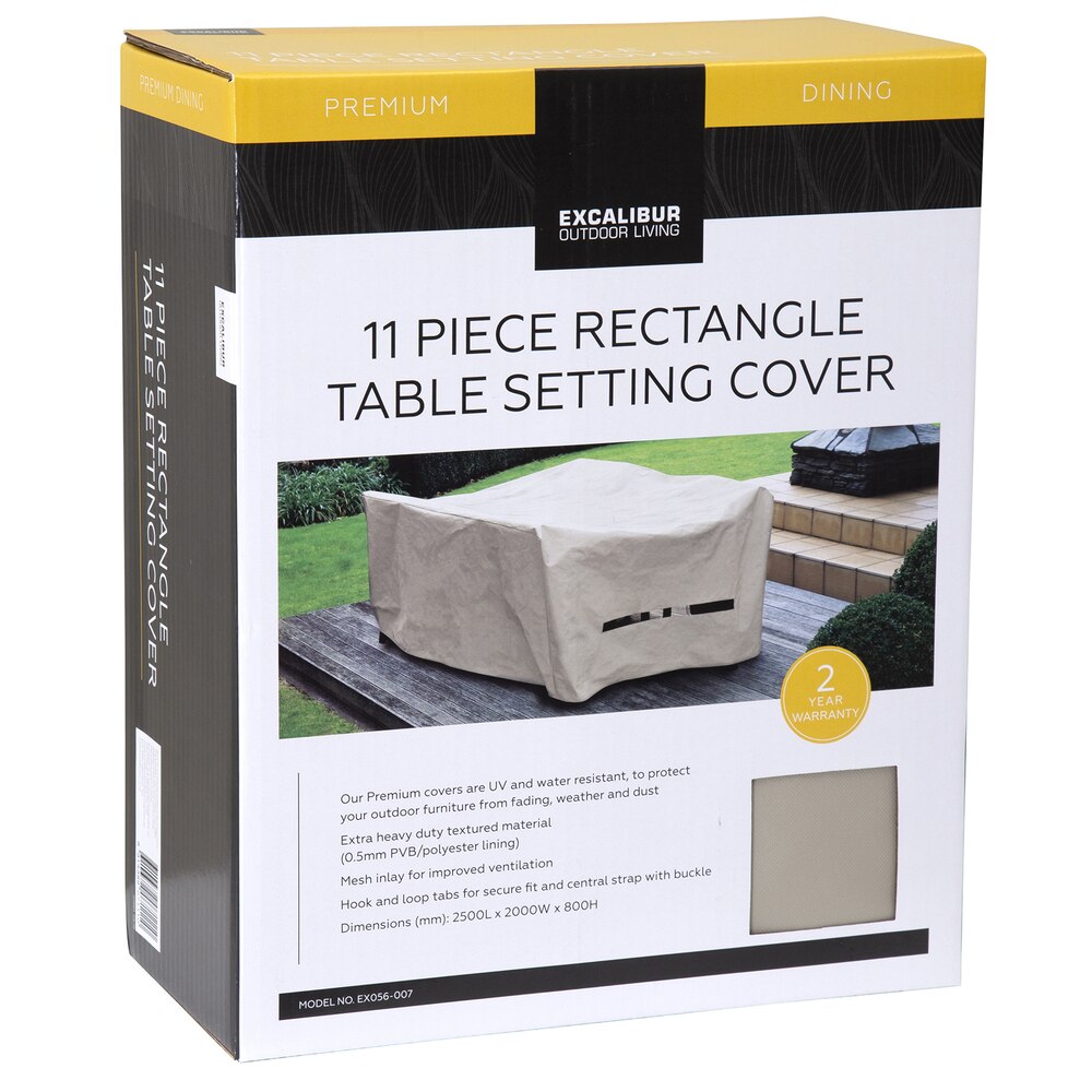 Excalibur Outdoor Living 11 Piece Dining Cover