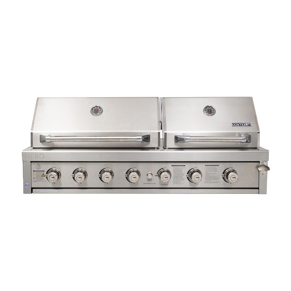 Gasmaster Hero Twin Hood 6b BBQ Built In