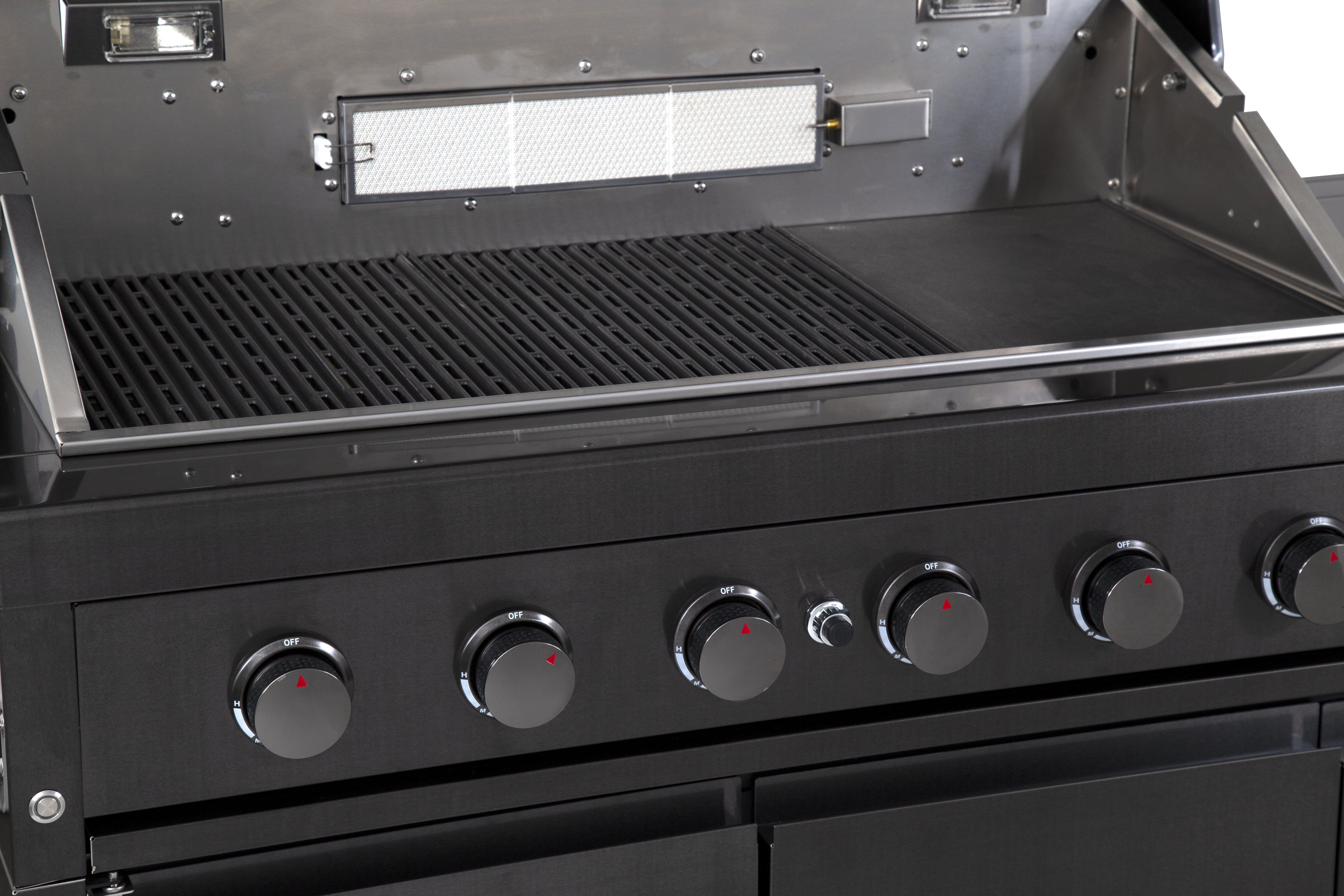 Gasmate Nova Graphite 6-Burner BBQ Kitchen Package 1