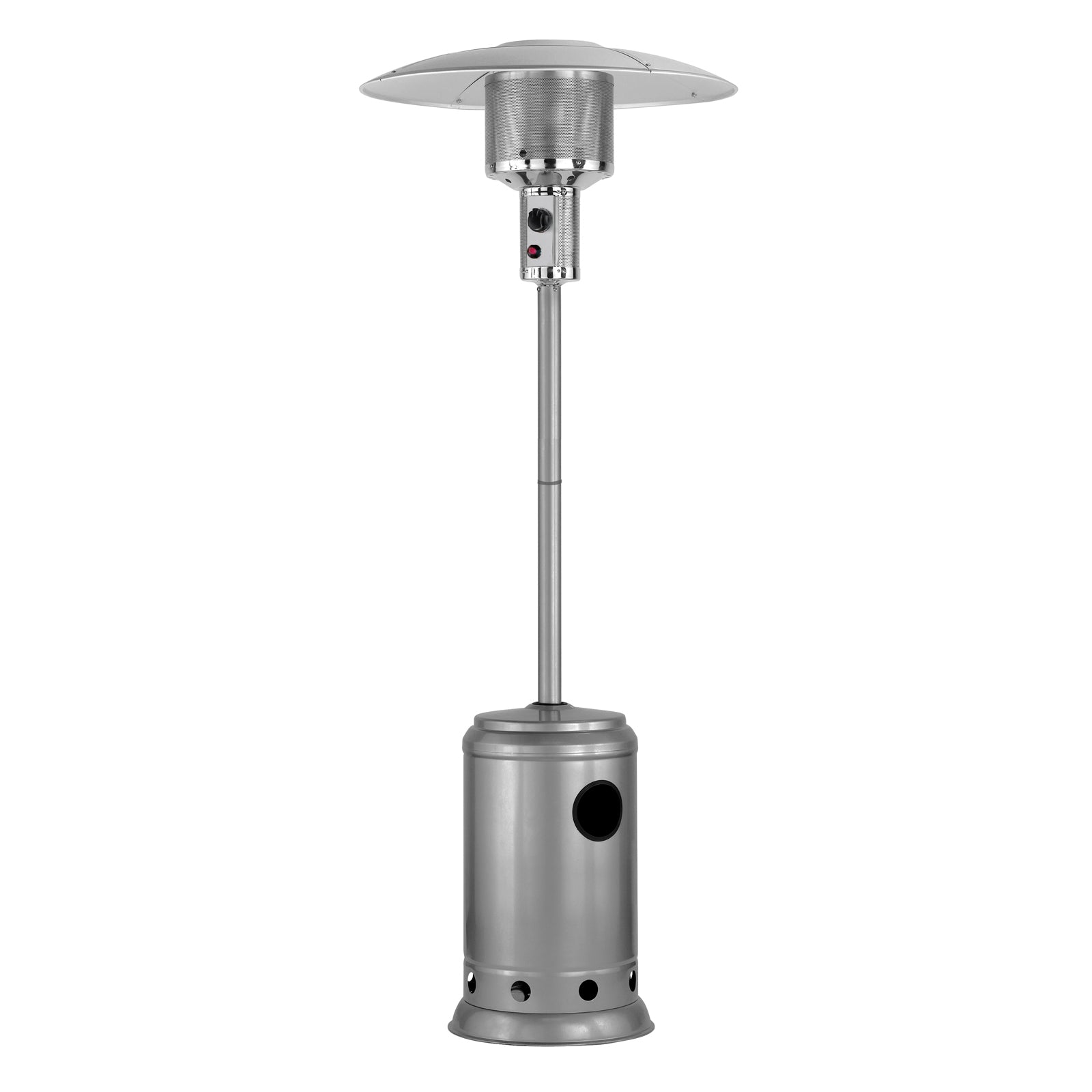 Gasmate Silver Powder Coated Patio Heater1