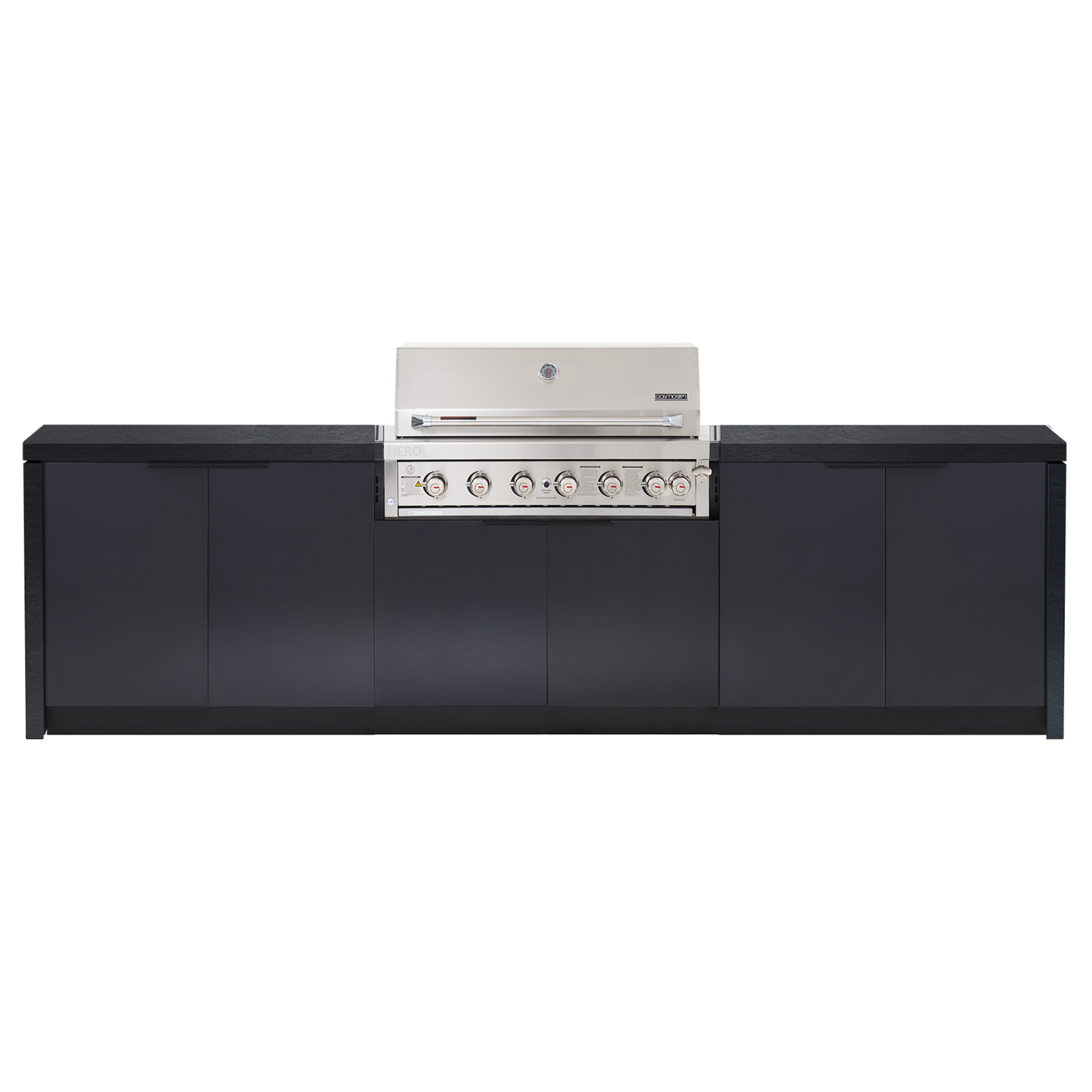 Cabinex Hero Classic 6-Burner Kitchen Package with Porcelain Benchtop