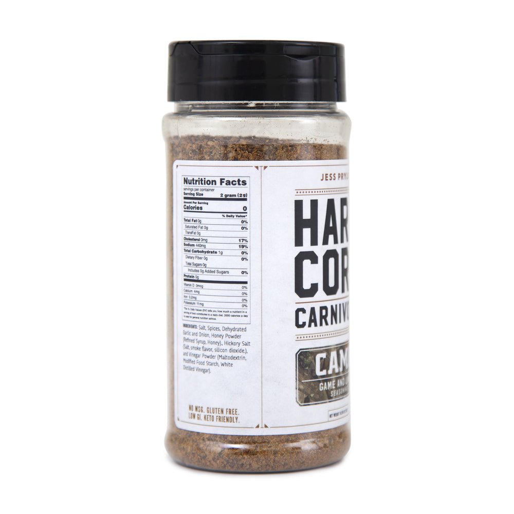 Hardcore Carnivore Camo Shaker Seasoning