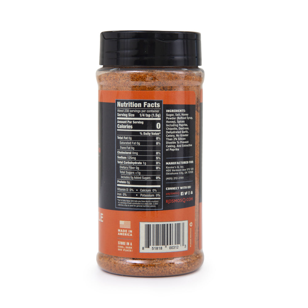 Kosmos Q Honey Chipotle Killer Bee Rub